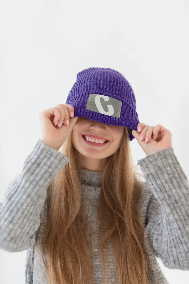 Unisex violet cap